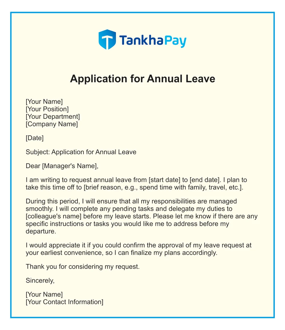 Employee Leave of Absence for Annual Leave