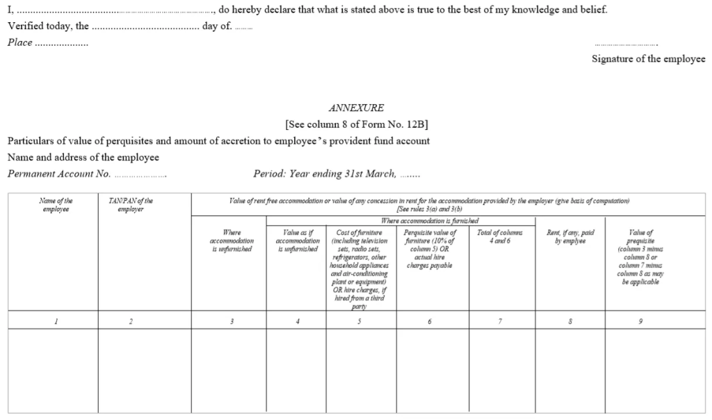 Form 12B - Components, Importance, and How to Fill