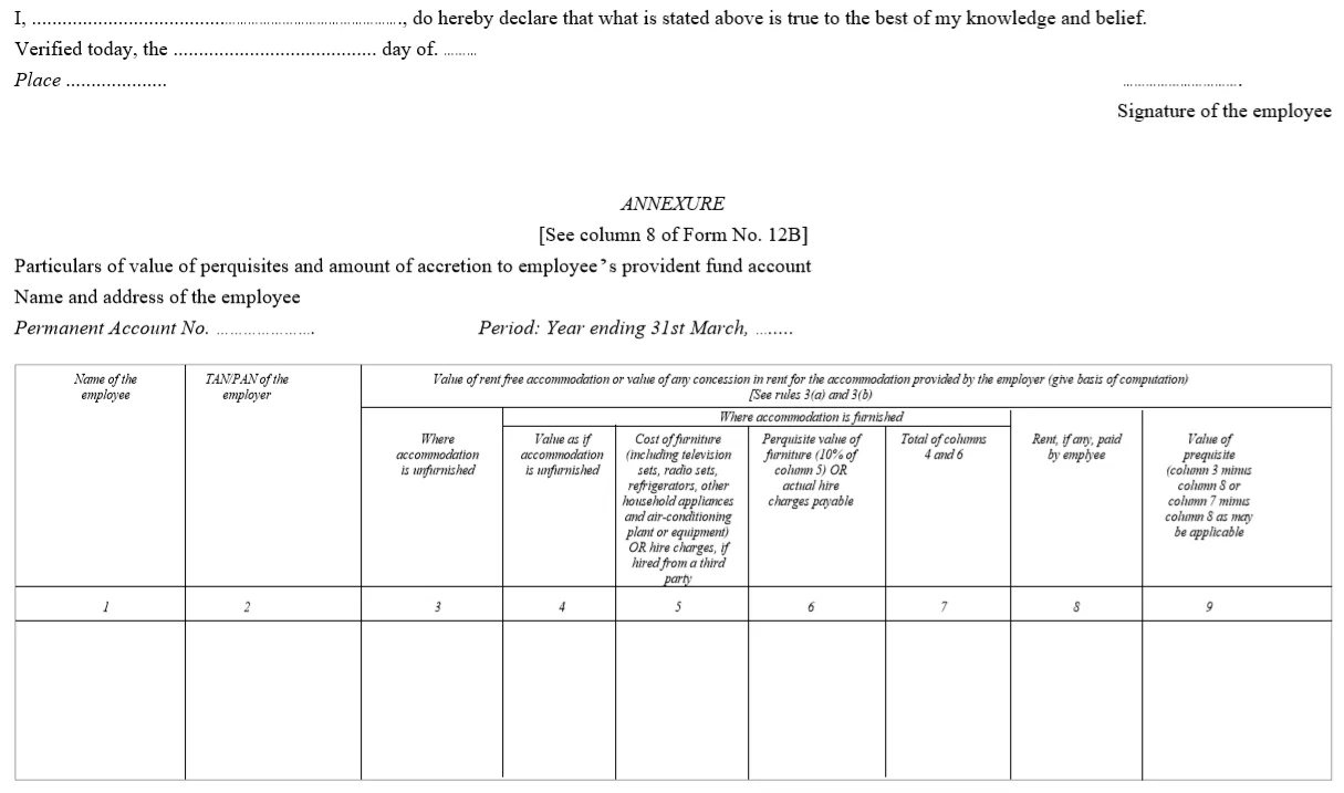 Form 12B Sample part 2