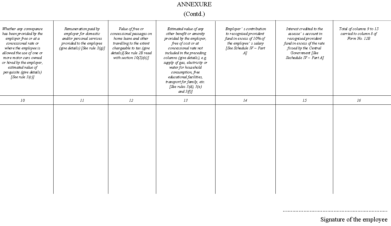 Form 12B Sample part 3