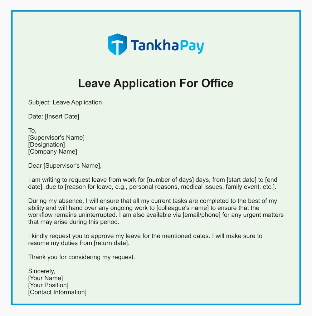 Leave Application for Office