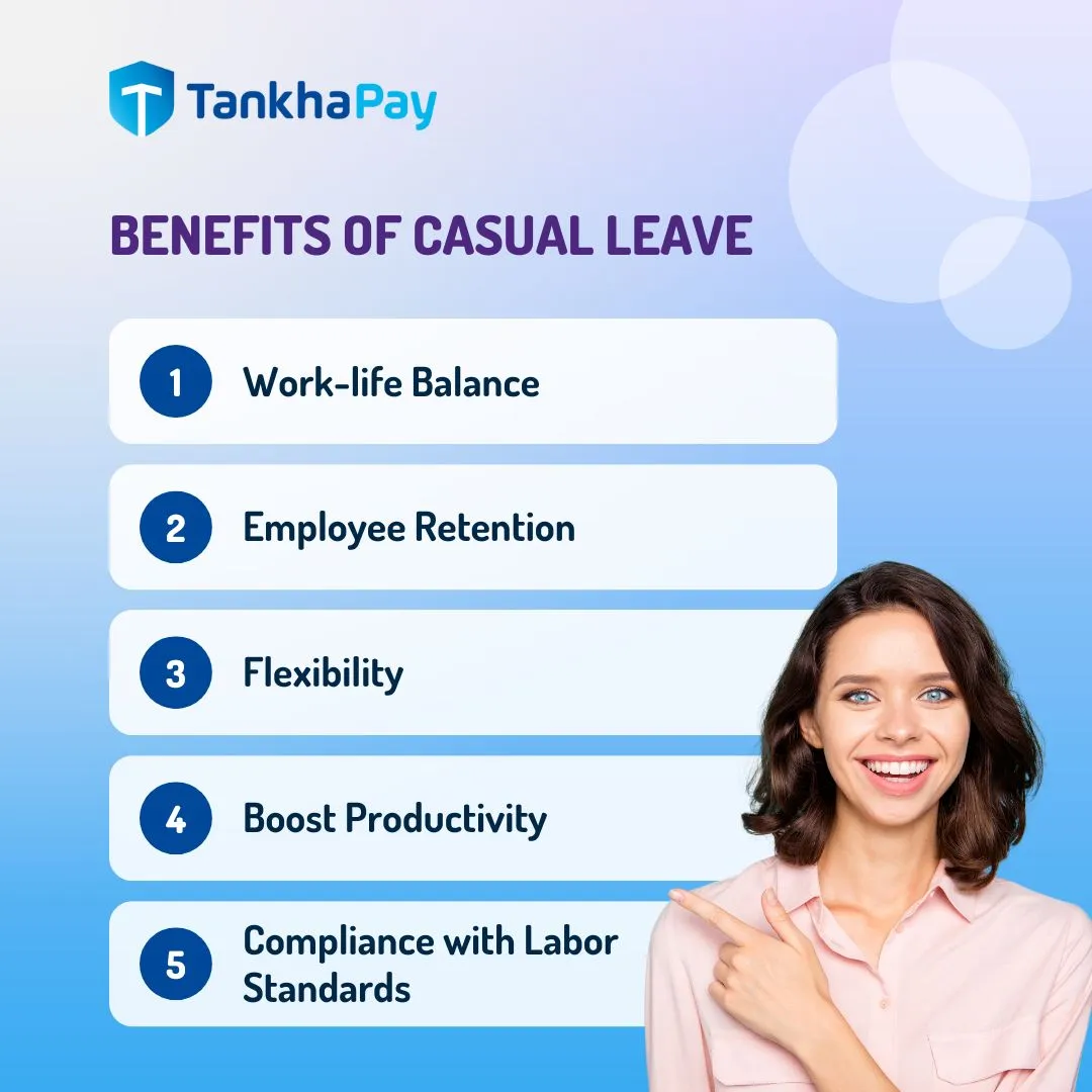 Benefits of casual leave