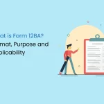 What is Form 12BA