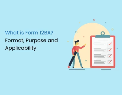 What is Form 12BA