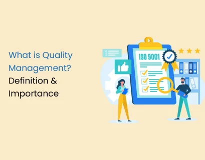 What is Quality Management